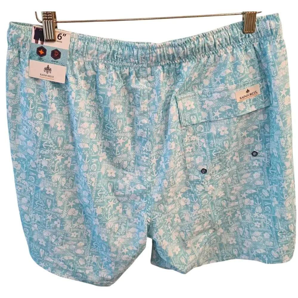 NWT Rainforest Swim Trunks - Size L